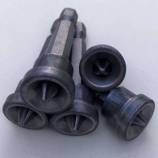 石膏板定位批头木工螺丝限位器十字批咀起子螺丝刀六角柄25mm50mm - 图片 3