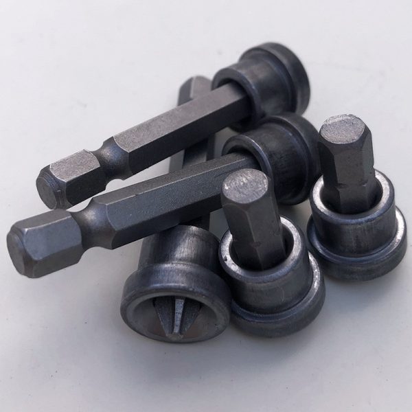 石膏板定位批头木工螺丝限位器十字批咀起子螺丝刀六角柄25mm50mm - 图片 4